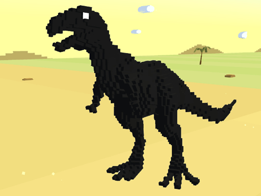 Dino T Rex 3D Run gameplay