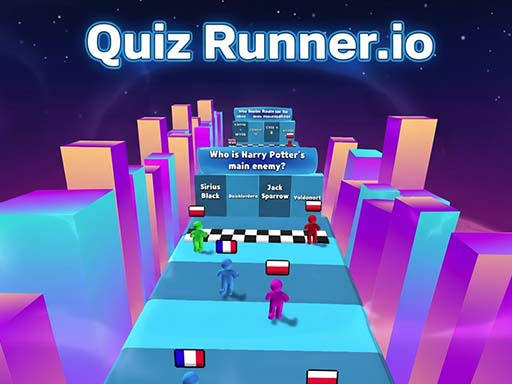 Quiz Runner.io gameplay